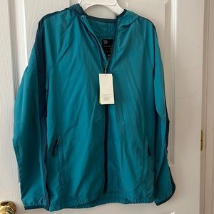 All In Motion Teal Windbreaker/Raincoat